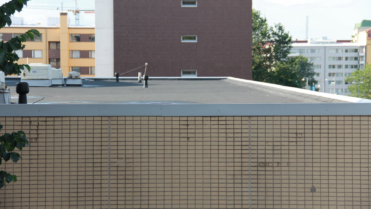 A picture of flat roof in Antioch, CA.