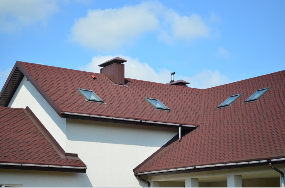 An image of finished roofing works in Antioch, CA.